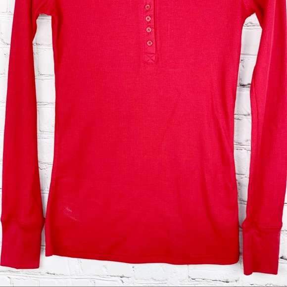 NEW- Active Basic Striped Thermal Henley Shirt LG - Picture 4 of 12